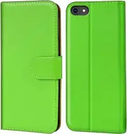 iPhone 8 Case, Verco Mobile Phone Case for Apple iPhone 7, iPhone SE 2 (2020) PU Leather Flip Case Wallet - Green