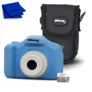Ultimaxx Digital Video Recorder Kids Camera (Blue) 32GB Memory Holiday Gift Kit