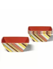 Missoni For Target 20th Anniversary 4 Pack Square Cereal Bowls NEW