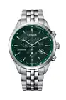 Citizen Eco-Drive Chronograph Green Dial Men's Watch AT2149-85X