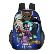 e1917 The Owl House Backpack School Transparent Swim Bag Clear PVC Waterproof Rucksack Lightweight Wipeable f1917