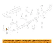 FORD OEM 08-10 F-250 Super Duty-Exhaust Pipe Gasket 7C3Z6L612B