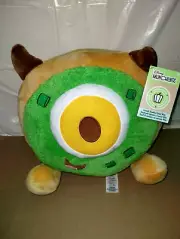 Disney Parks Munchlings Avocado Breakfast Bagel Mike Wazowski 13" Plush NWT.
