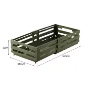 NNEDSZ Green Foldable Industrial Storage Crates - Portable Outdoor Collapsible S