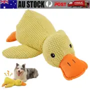 The Mellow-Dog, Yellow Mellow-Dog Calming Duck, Squeaky Dog Toy for Indoor Puppy