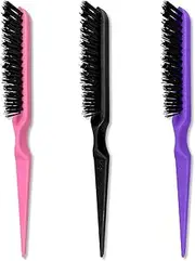 HAIKING Curly Hair Brush, 3 PCS Bounce Comb for Detangling, Styling Hair (3 Colors)