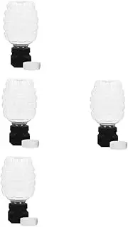 Hohopeti 4pcs Bottle Kids Juice Shot Bottles Refill Plastic Storage Bead Subpackage