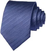 [GDPKIALSLZ] Men's Ties Delicate Necktie Formal Tie Luxury Stripe Handmade Polyester Vintage Casual Tie
