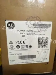25B-E3P0N104 AB PowerFlex 525 AC Drive 1.5kW 2.0Hp UPS Expedited Shipping