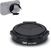 JJC Auto Open and Close Lens Cap Cover for Ricoh GR III GRIII GR3, Dustproof and Anti-Scratch Lens Protector No Need to Remove
