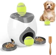 Ufanittel Dog Puzzle Toys,Interactive Dog Food Puzzle Training Toys, Automatic Pet Feeder,Slow Feeding,Puppy IQ Training & Mental Enrichment and Training Dog Games for Indoor or Outdoor