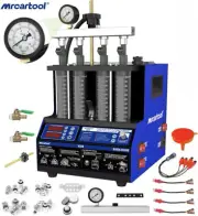 4-cylinder Ultrasonic Injector Tester Cleaner Injector Diagnostic Car Motorcycle