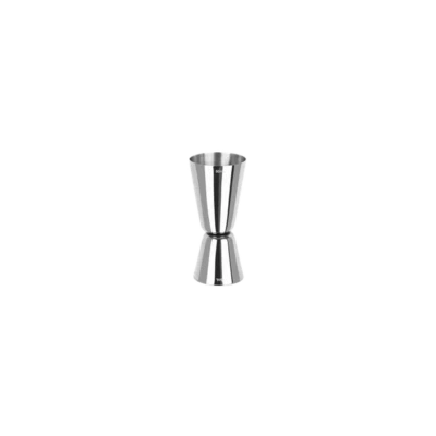 Classic Style Double Jigger 20/50ml Stainless Steel Zanzi Shot Measure Cocktail