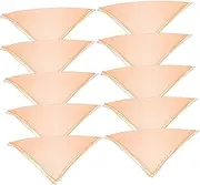 [KOMBIUDA] 10pcs Small Silk Scarves for Boys and Girls Lightweight Solid Color Silky Scarves for Dance Performance Easy to Carry Chiffon Fabric for Daily Use and Special Occasions
