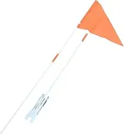 Gogogmee Safety Flag Kit for Bicycles Double-sided Flags Heavy Duty Pole Random Max Alertness