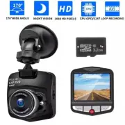 Dash Cam 2.4" Screen 1080P Dual Lens Car DVR Recorder Front Camera