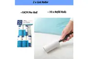 Lint Roller With Refills Sticky Remover Pet Dog Hair Clothes Sofa Dust Cleaning