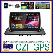 MAZDA 3 2013-2016 GPS WIRELESS CARPLAY ANDROID AUTO DAB+ DVR TPMS OSB HEAD UNIT