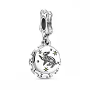 New 100% Authentic Pandora x Harry Potter Hufflepuff Dangle Charm #798832C01~