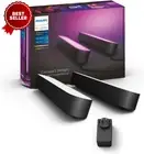 Play - White and Colour Ambiance Smart LED Bar Light - Black - 2 Pack (Base Kit)