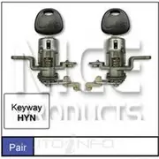 Nice Door Lock Barrel - Pair, NDL133M