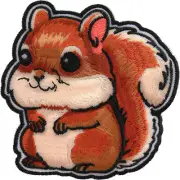 Chipmunk Patch - 3.5x3.5 inch - P7636