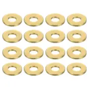 200Pcs Brass Flat Washer, M3x8x0.8mm Brass Washer Assortment for Screws Bolts