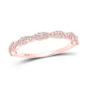 1/6CT-Diamond STACKABLE BAND