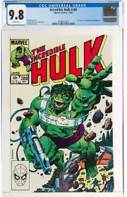The INCREDIBLE HULK #289 CGC 9.8 1983 White Pag M.O.D.O.K Abomination 1,2,3,4,