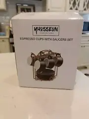 YHosseisun Espresso Cups And Sauce Set NWOT