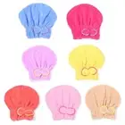 Hat Breathability Quickly Dry Hair Hat Bowknot Wrap Quick Drying Hair Towel Cap