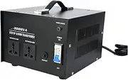 3000W Voltage Regulator Single Phase 110V to 220V Voltage Converter Power Transformer ST-3000VA US Plug