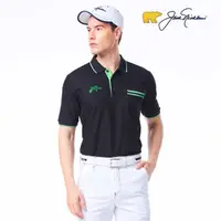 在飛比找momo購物網優惠-【Jack Nicklaus 金熊】GOLF男款吸濕排汗PO