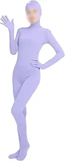 lucky baby store Girls' Women's Full Body Open Face Spandex Unitard Mask Zentai Costume Bodysuit