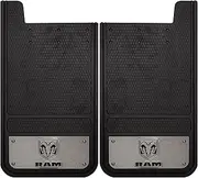 Plasticolor Ram Heavy Duty Rear 12 X 23 Mud Guards, 12" x 23" Rear Mud Guards by Plasticolor (001836R01)