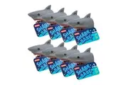 8PK Schylling Shark Baby Finger Puppet Kid Children Animal Play Toy 5cm Grey 3y+
