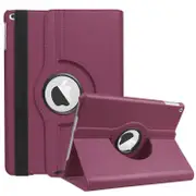 ZUSLAB iPad Mini 6 Case, PU Leather 360 Degree Rotating Protective Smart Stand Cover 2021 (8.3") - Purple