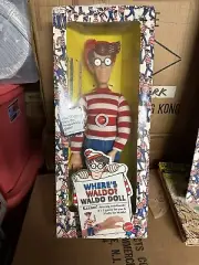 Vintage Mattel Where's Waldo original doll MIB unused old stock