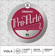 D'Addario Pro-Arte Viola String Set, Short Scale, Medium Tension
