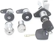 Fit for Ford KA 1997-2007 Complete Lock Set Trunk Back Lock Cylinder with 2 Keys
