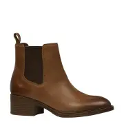 REPLACE TAN LEATHER BOOTS
