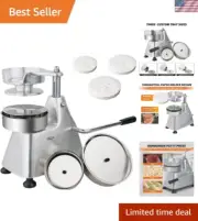 Hakka Commercial Hamburger Press Maker, Stainless Steel Heavy Duty Grill Burg...