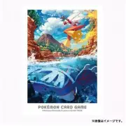 Pokemon Center Japan Card Sleeves Hoenn's Adventure Kyogre Blaziken New