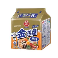 在飛比找Yahoo奇摩購物中心優惠-韓國不倒翁 金拉麵(原味) 5入裝【小三美日】D520308