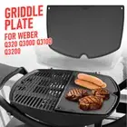 BBQ HALF GRIDDLE PLATE for Weber FAMILY Q3000, Q3100, Q3200 Series AU