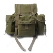 Outdoor Military Canvas Backpack High Capacity US Army Field Gear M36 Haversack