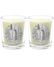 Qualitas Candles Serene Falls Two Scented Beeswax Candle Set