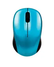 Verbatim GO Nano Caribbean Blue Mouse Wireless 2.4GHz Wireless Optical, Ultra Compact, 3 Buttons, 1600dpi, Nano Receiver 49044