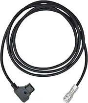 Chikoni BMPCC D-Tap to 4K 6K Pro Power Cable Suitable for Blackmagic Pocket Cinema Camera 4K and Gold Mount V Mount Battery，Weipu SF6 2 Pin Female to P Tap，60 inch