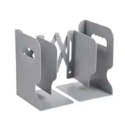 ABS Adjustable Bookend Magzine Storage Rack Shelves Holder Book Shelf Display Stand Home Office Desktop Organizer Bookshelf